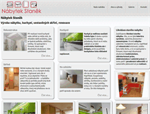 Tablet Screenshot of nabytek-stanek.cz